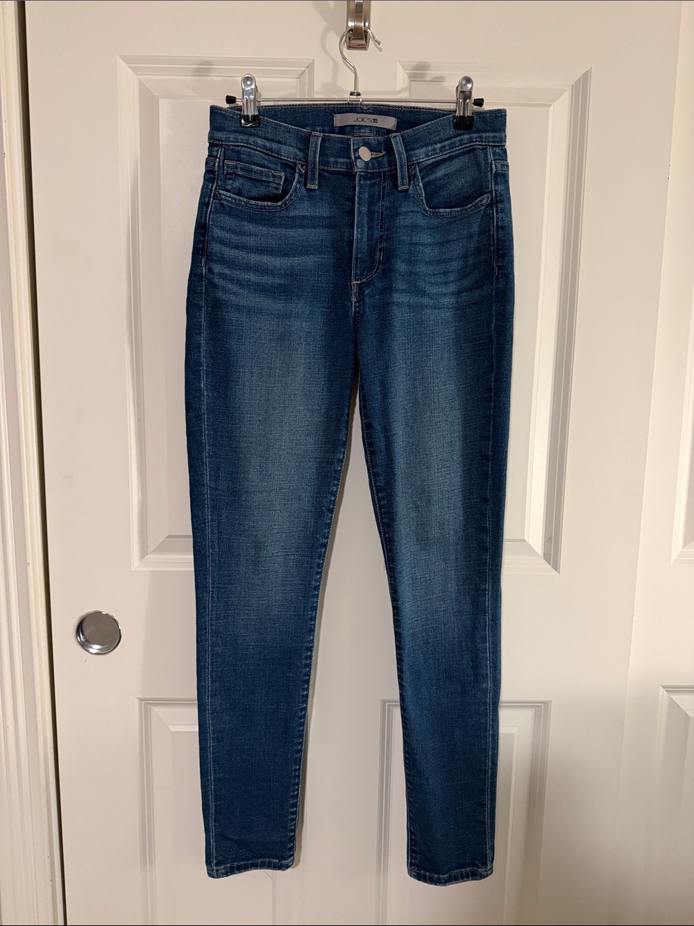 Joe's Mid-Rise Orchid Skinny Jeans